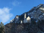 Neuschwanstein on a winter morning