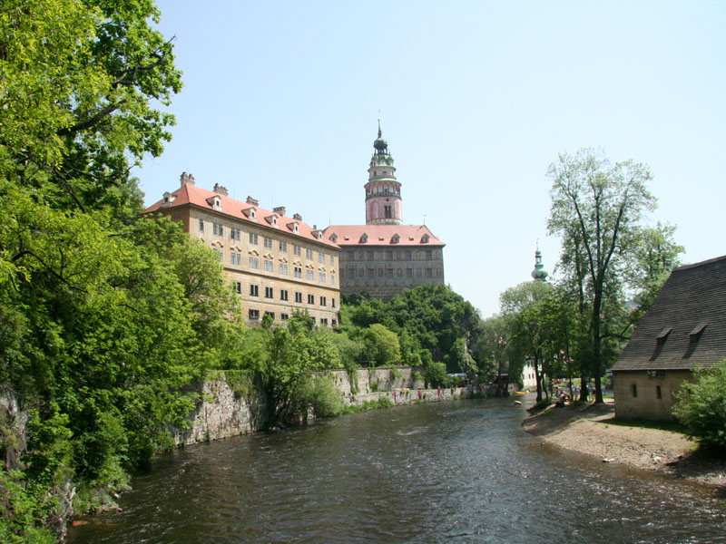 Krumlov Castle is one of the largest in central Europe.