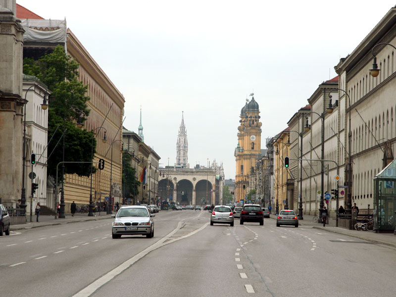 Munich's Ludwigstrasse