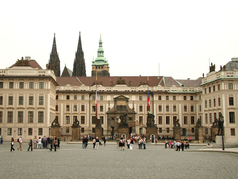 Prague Castle's main gates