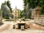 Hellbrunn Palace trick fountains