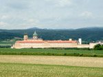 Melk Abbey in	Wachau Valley